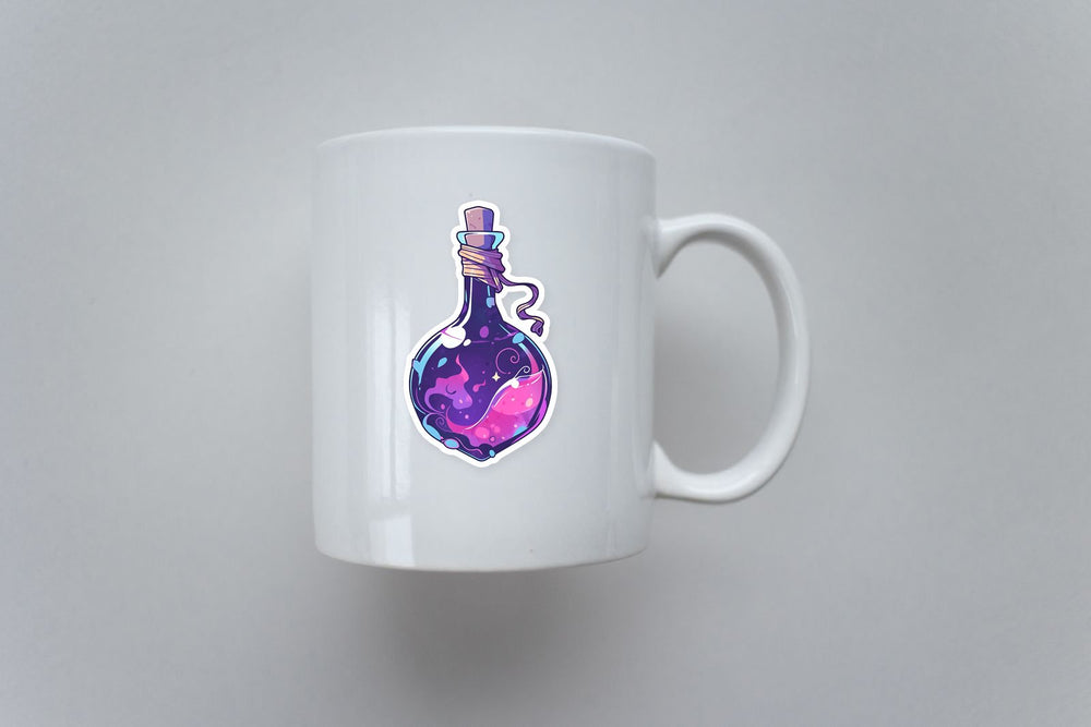 Purple Wizard Potion Sticker