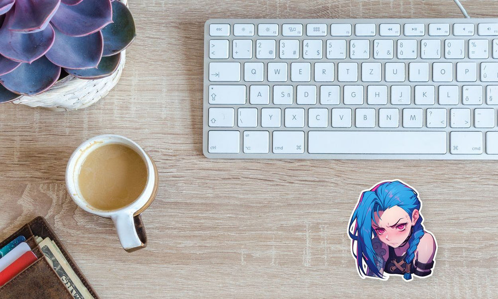 Arcane Jinx Pout Sticker