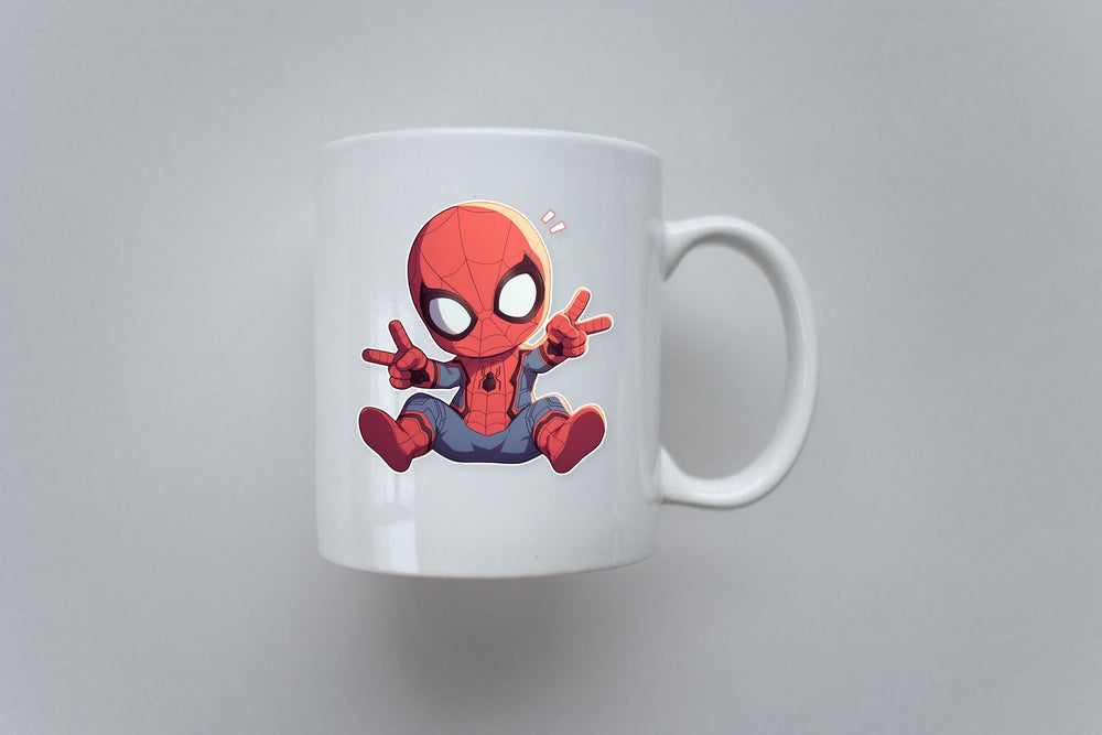 Spiderman Chibi Hero Sticker