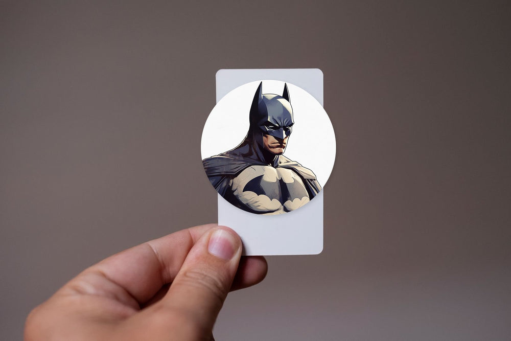 Aesthetic Batman Round Sticker