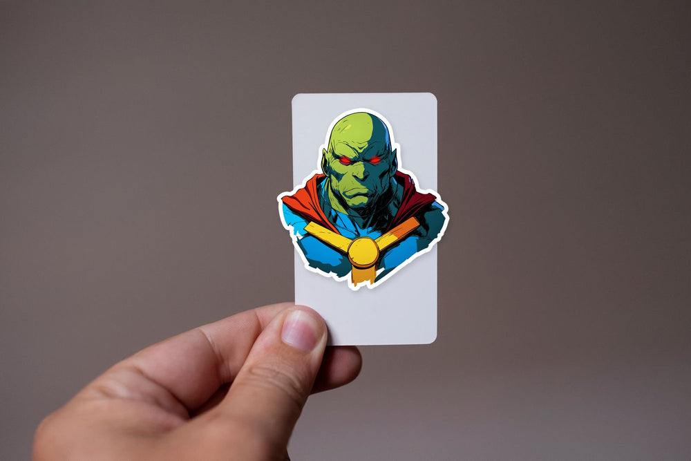 Martian Manhunter DC Comics Sticker