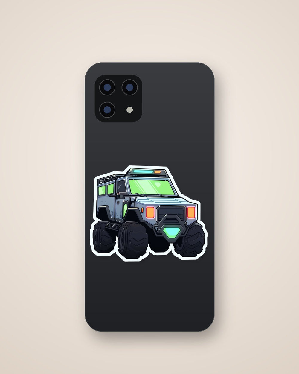 Cyberpunk Off-Road Car Sticker