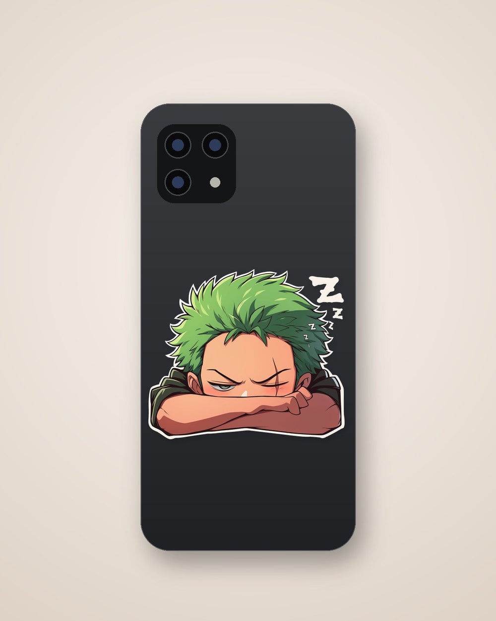 Zoro Resting Funny One Piece Sticker