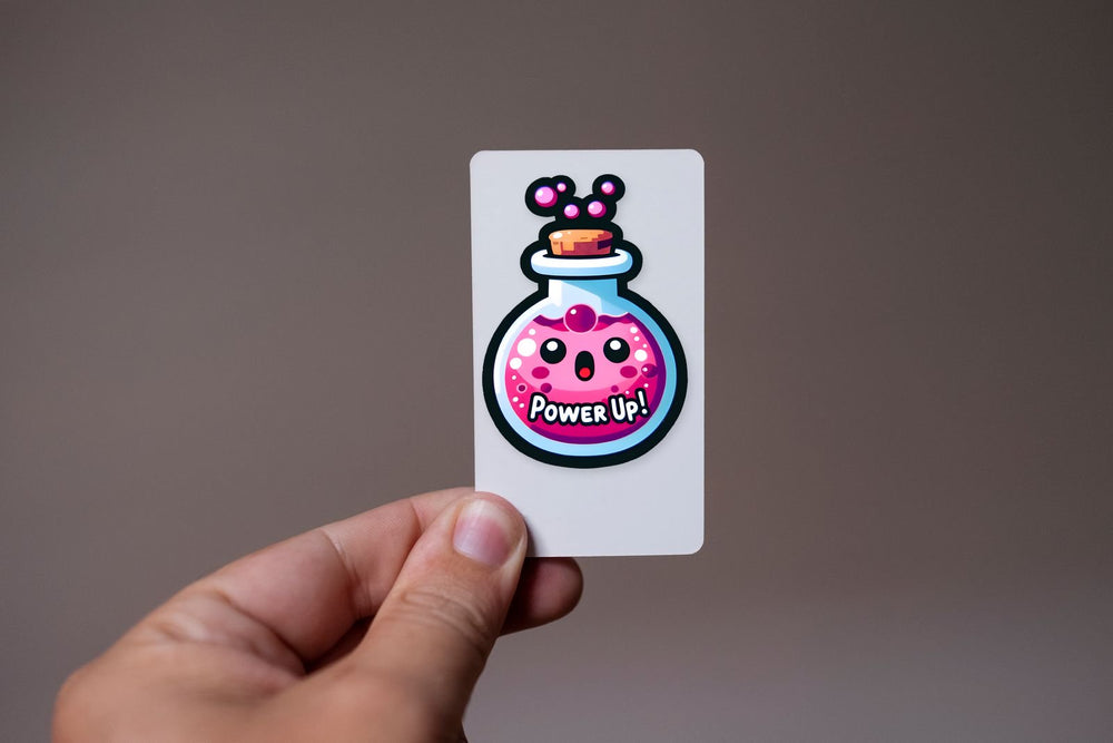 Power Up Potion Cute Gaming Sticker