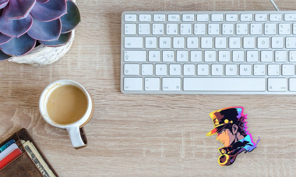 Jojo’S Bizarre Jotaro Kujo Colorful Sticker