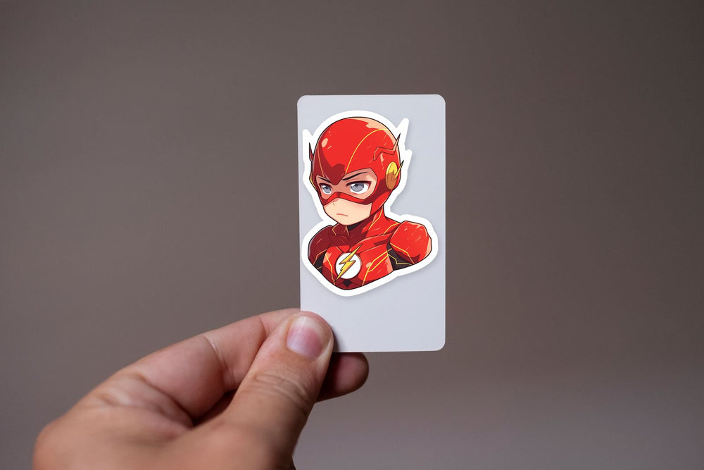 Anime Flash Bust DC Sticker