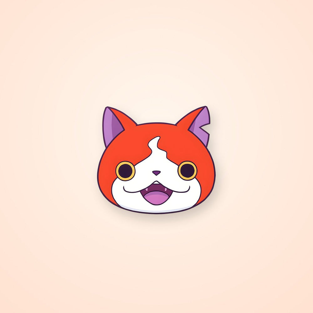 Yo-Kai Watch Jibanyan Cat Sticker