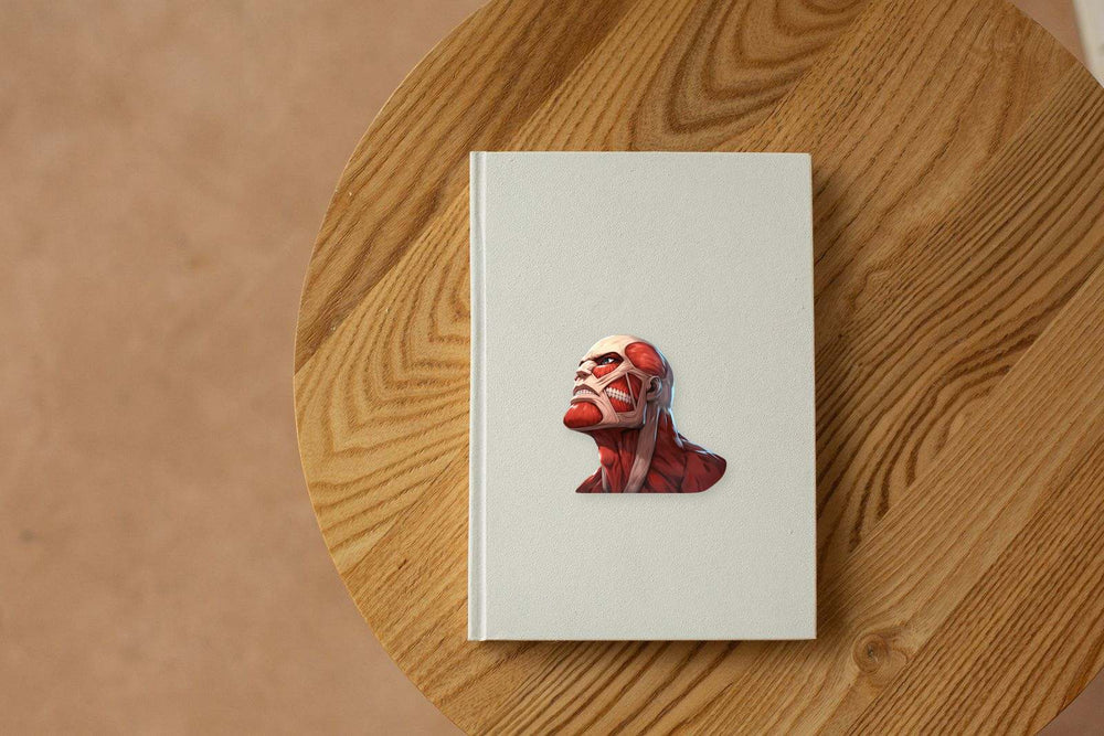 Aot Colossus Titan Menacing Gaze Sticker
