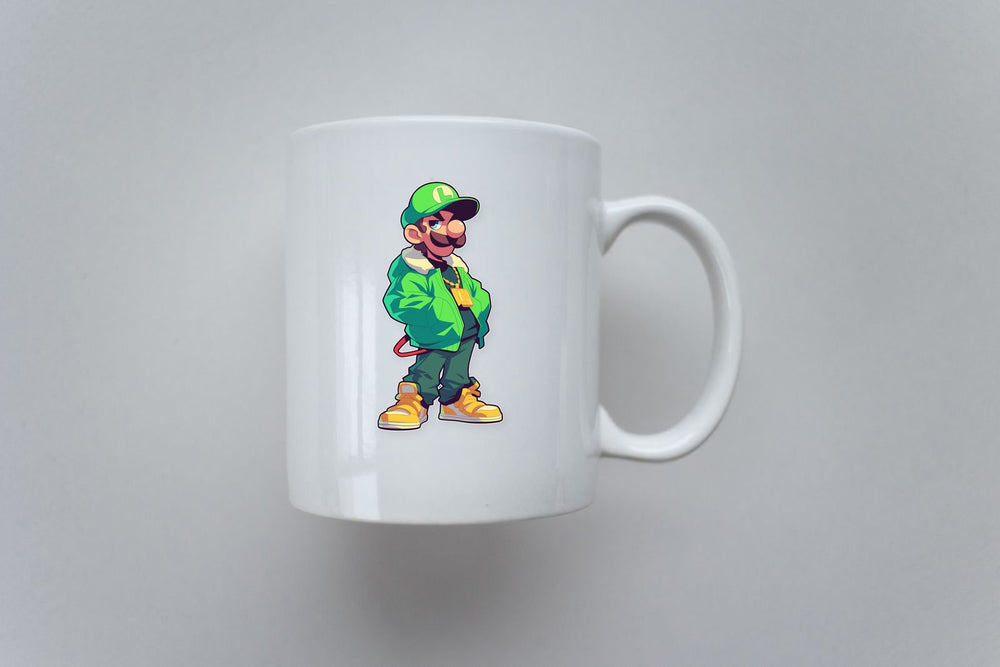 Swaggy Luigi Sticker