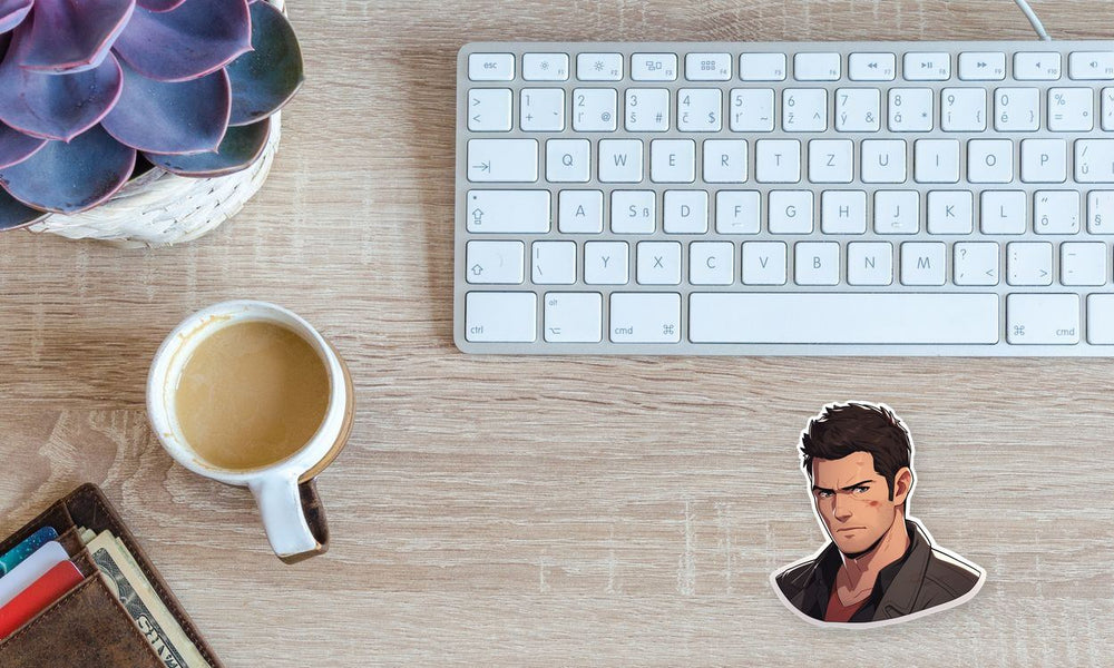 Uncharted Nathan Drake Aesthetic Sticker
