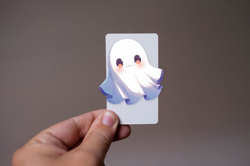 Cute Ghost Halloween Sticker