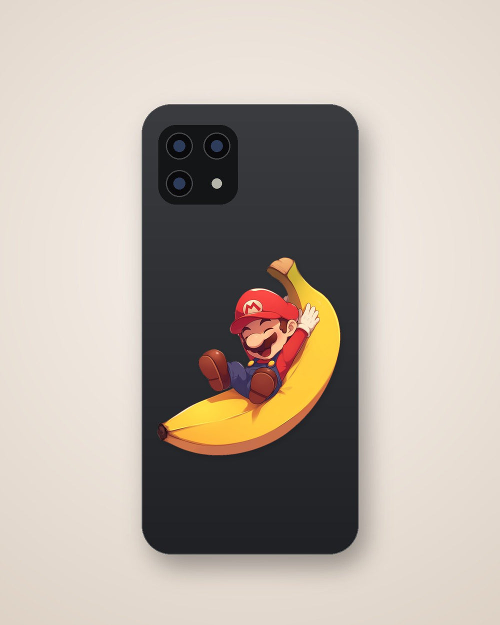 Mario Banana Ride Sticker