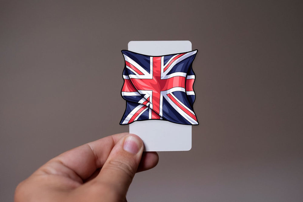 Aesthetic Great Britain Flag Sticker