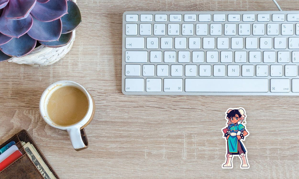 Chun-Li Kawaii Sticker