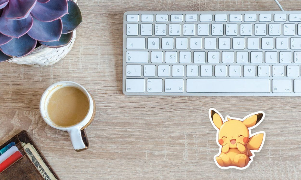 Pikachu Happy Cute Sticker