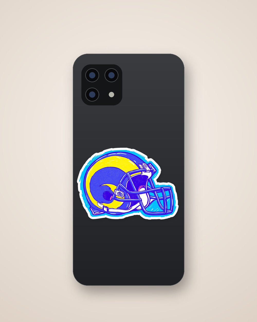 NFL Helmet Sports Sticker