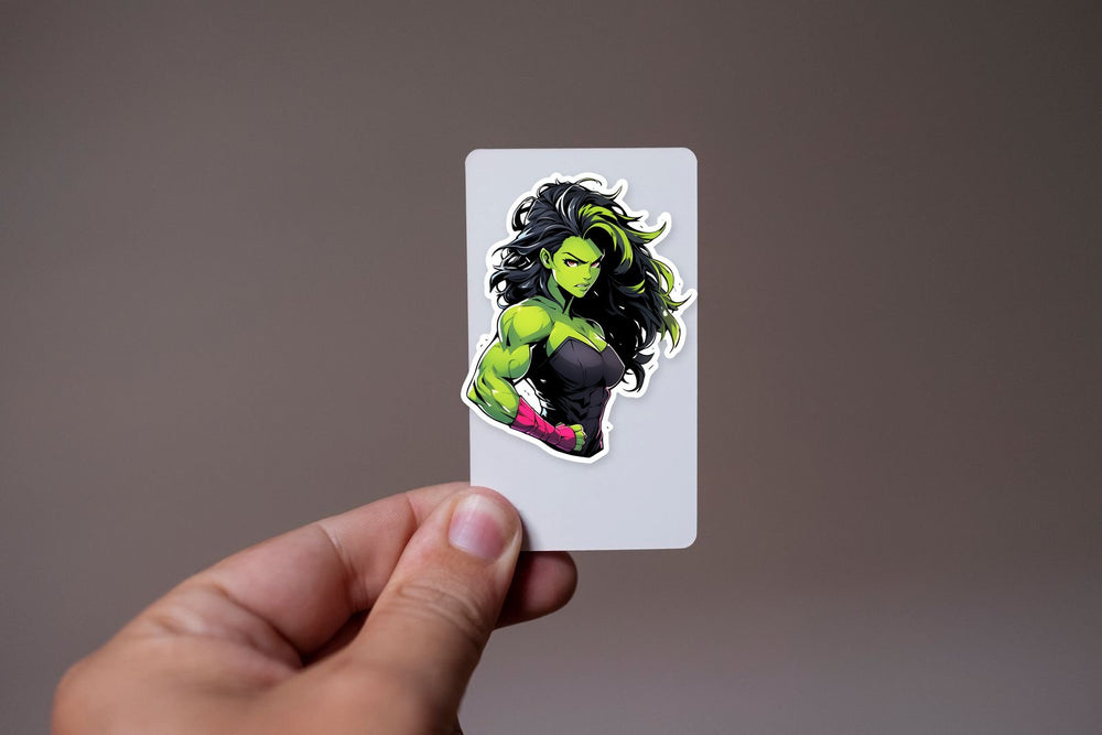 Marvel Angry She-Hulk Sticker