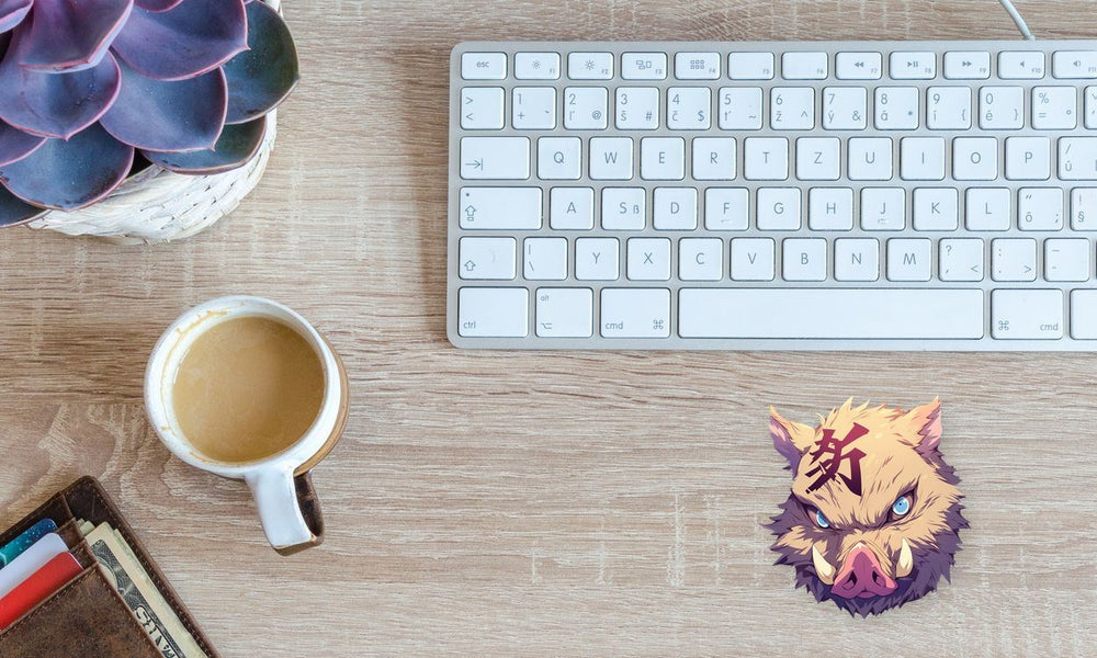 Demon Slayer Inosuke Wild Mask Sticker