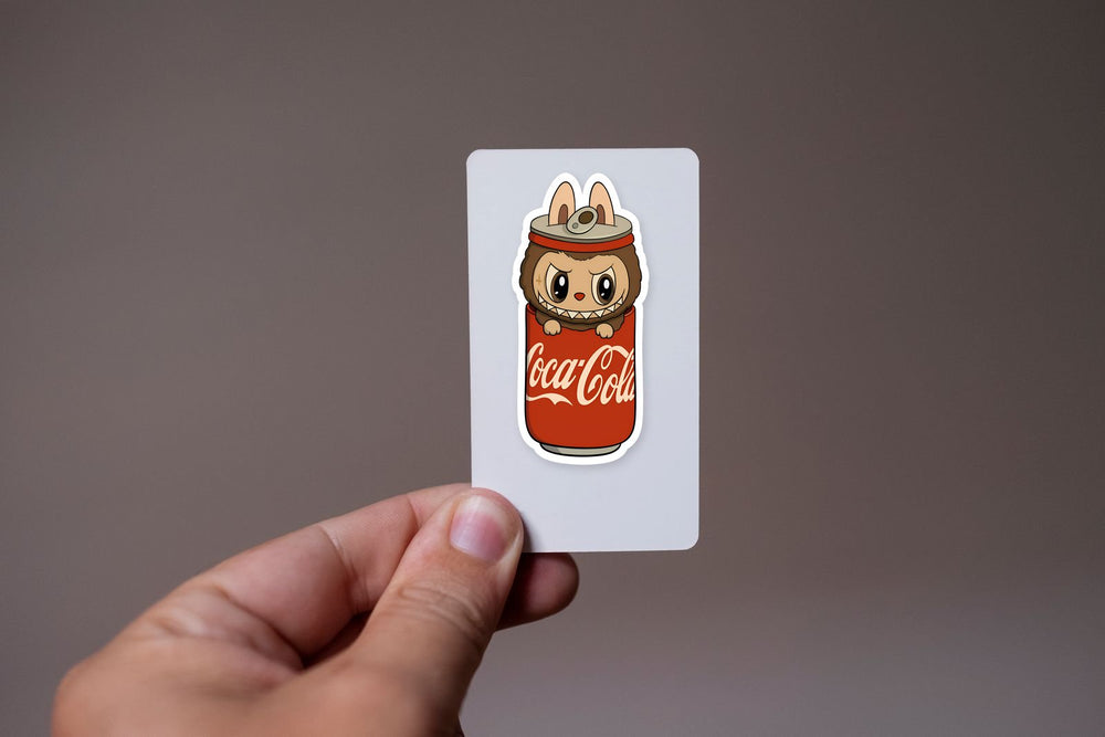 Coca-Cola Labubu Sticker