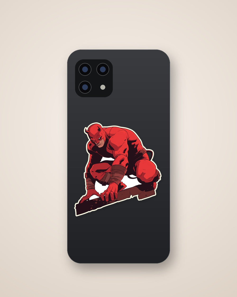 Daredevil Retro Comic Marvel Superhero Sticker