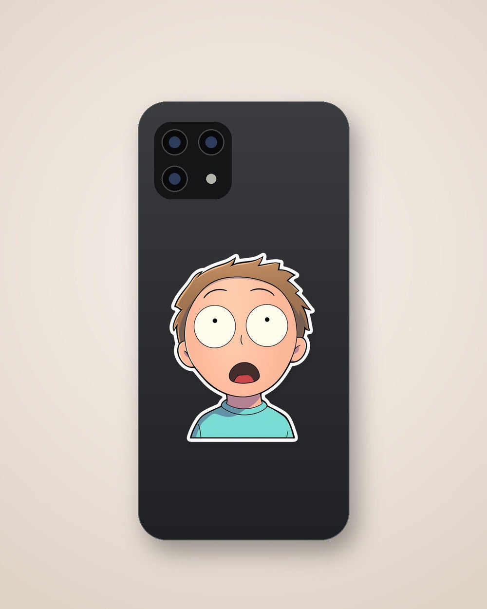 Surprised Morty Smith Sticker