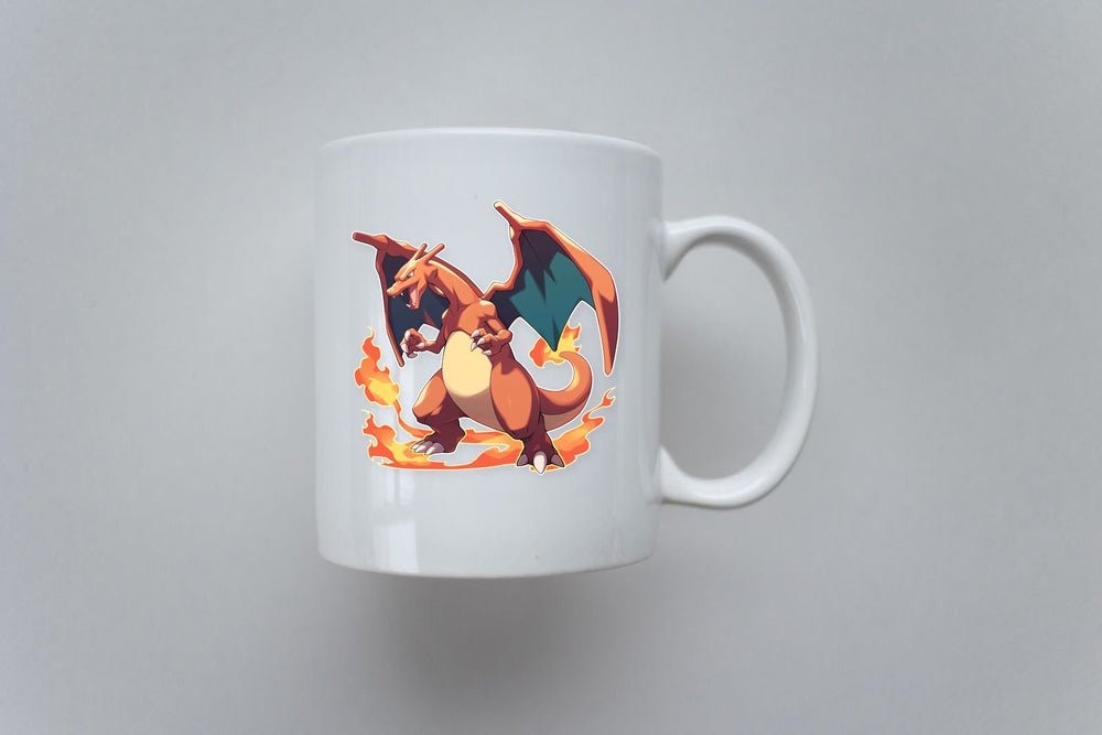 Charizard Flaming PokéMon Sticker