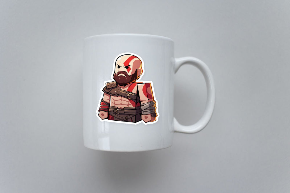 Lego Kratos Sticker