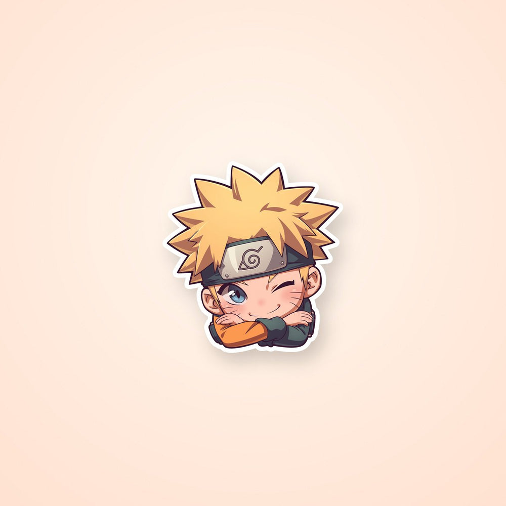 Naruto Chibi Wink Sticker