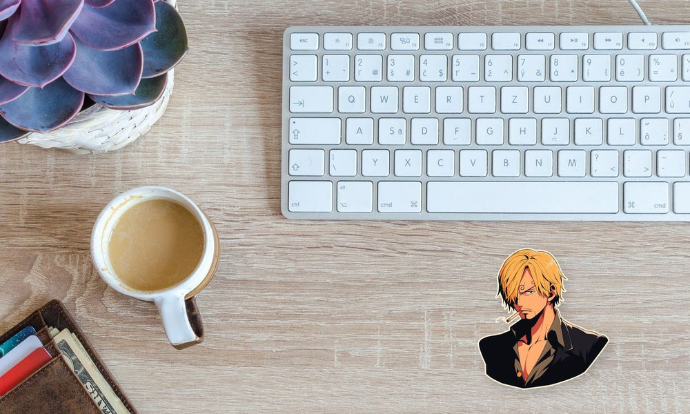 Aesthetic One Piece Sanji Clipart Sticker