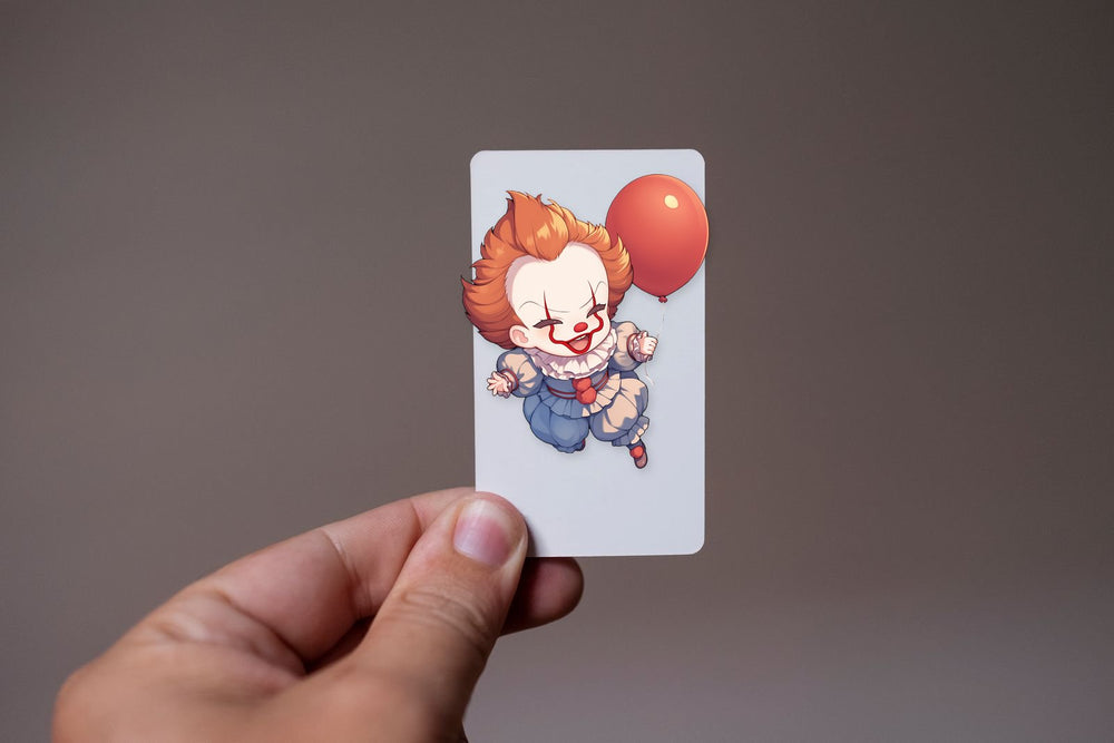 Chibi Pennywise with Balloon Sticker