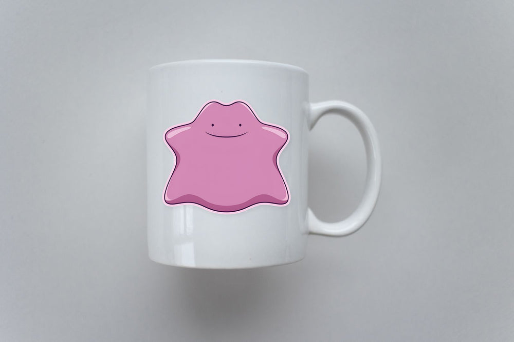 Ditto Pokemon Purple Sticker