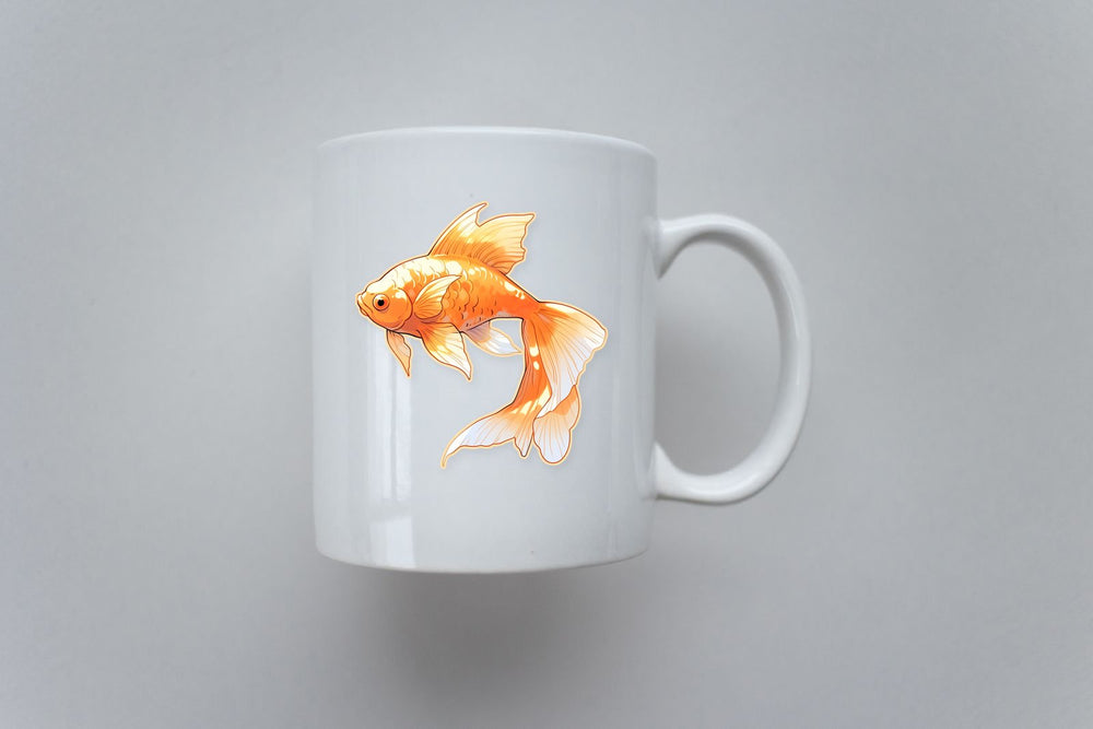 Aesthetic Goldfish Sticker