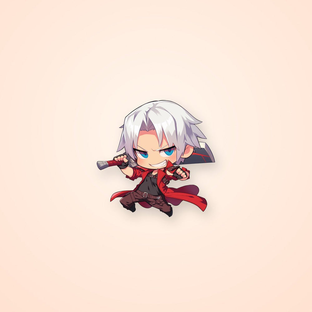 Chibi Dante Devil May Cry Sticker