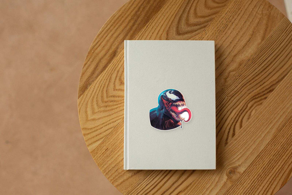 Venom Scary Tongue Sticker