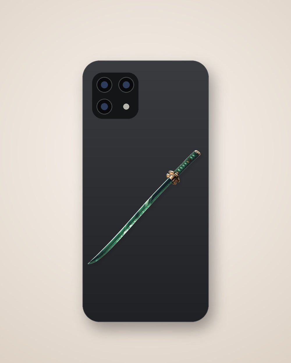Zoro Katana Green Sword Sticker