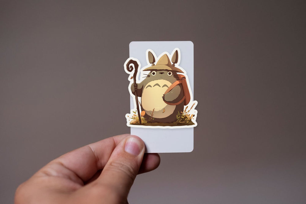 Totoro Autumn Wanderer Sticker