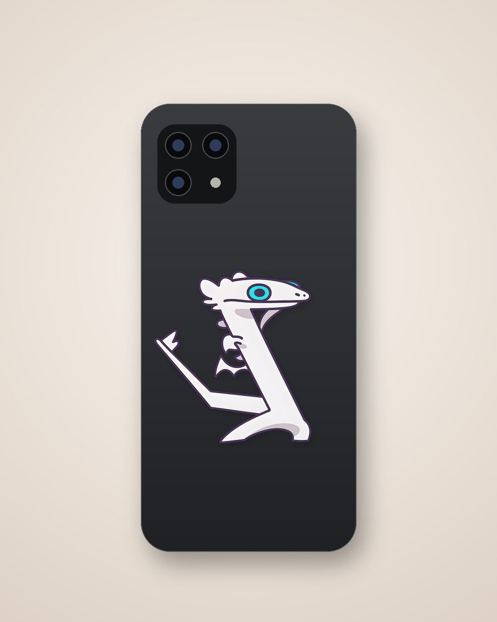 Dancing Light Fury Cute Dragon Sticker