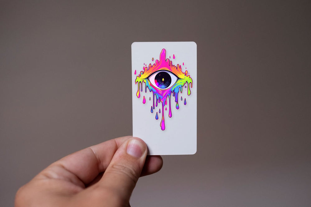 Trippy Dripping Eye Sticker