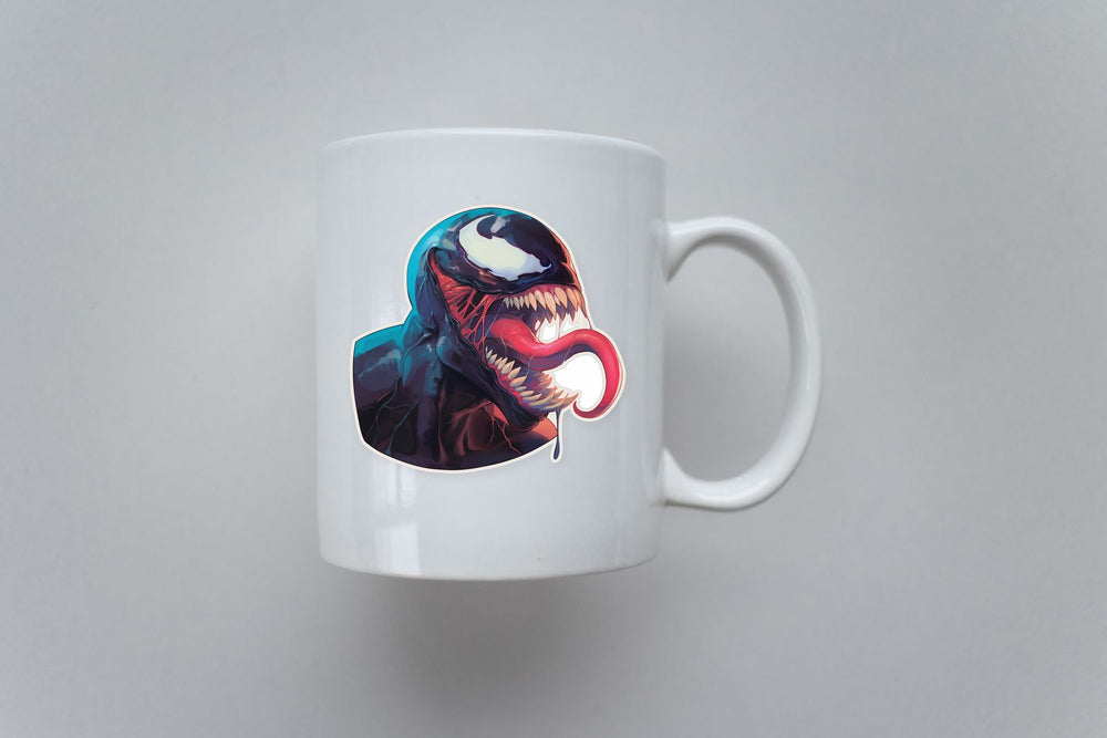 Venom Scary Tongue Sticker