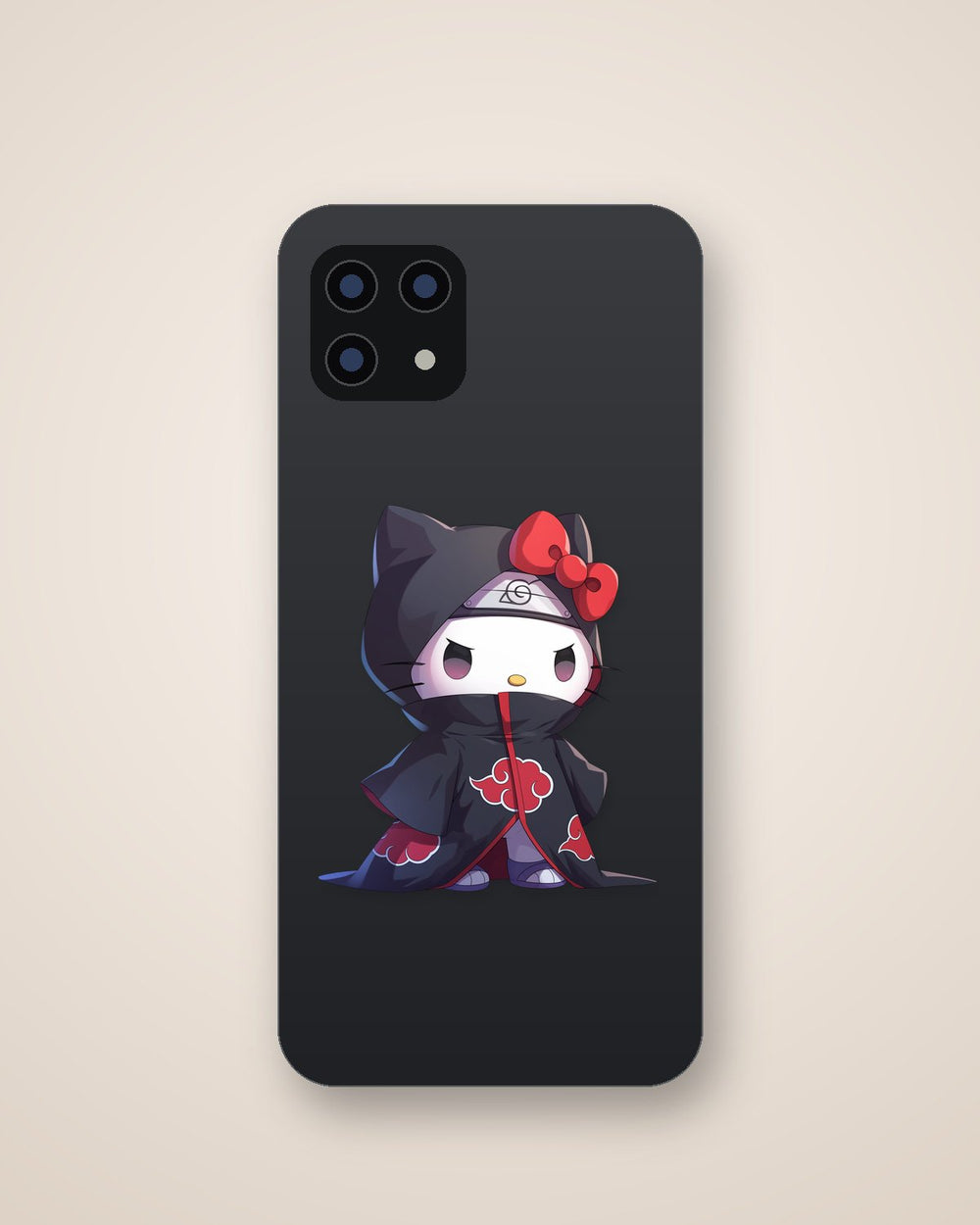 Hello Kitty Itachi Uchiha Akatsuki Clipart Sticker