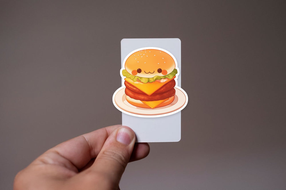 Kawaii Mcdonalds Burger Sticker