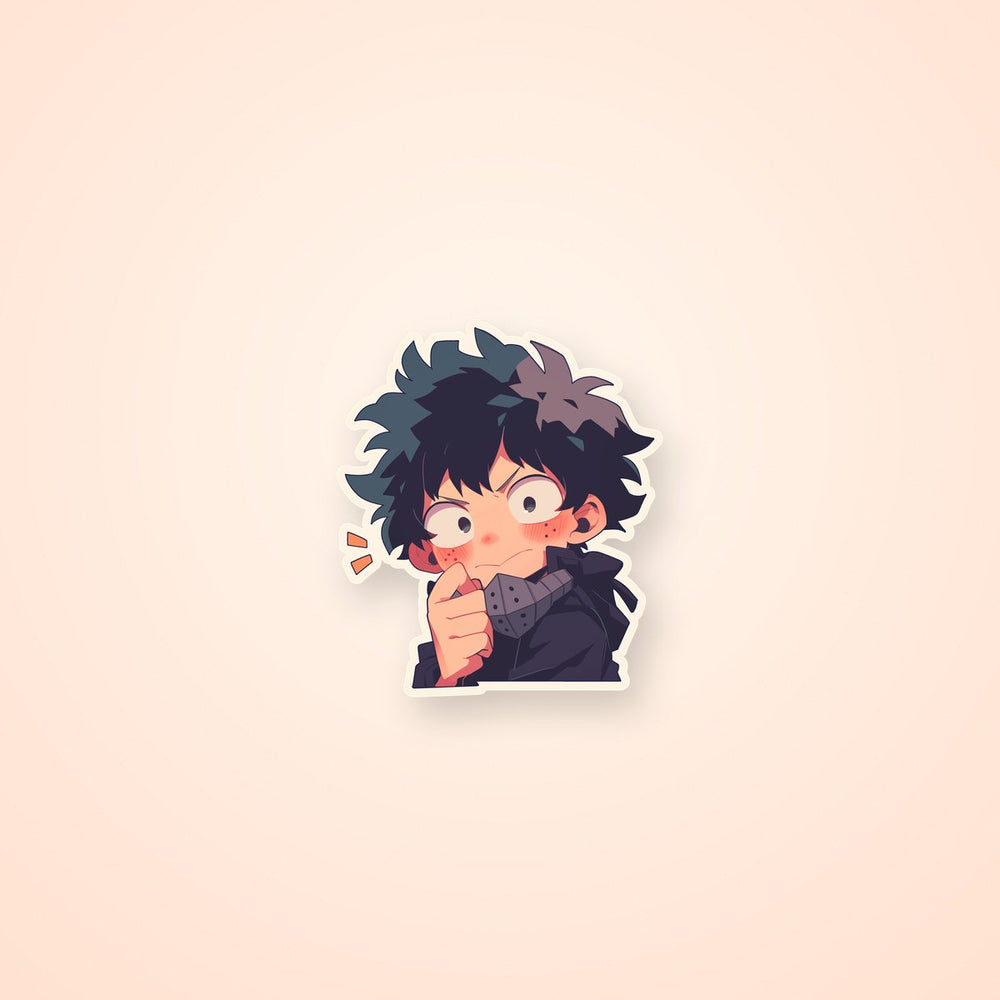 My Hero Academia Deku Kawaii Sticker