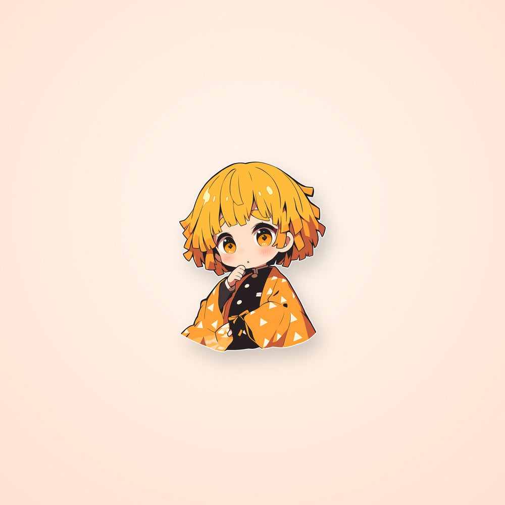 Demon Slayer Zenitsu Chibi Sticker