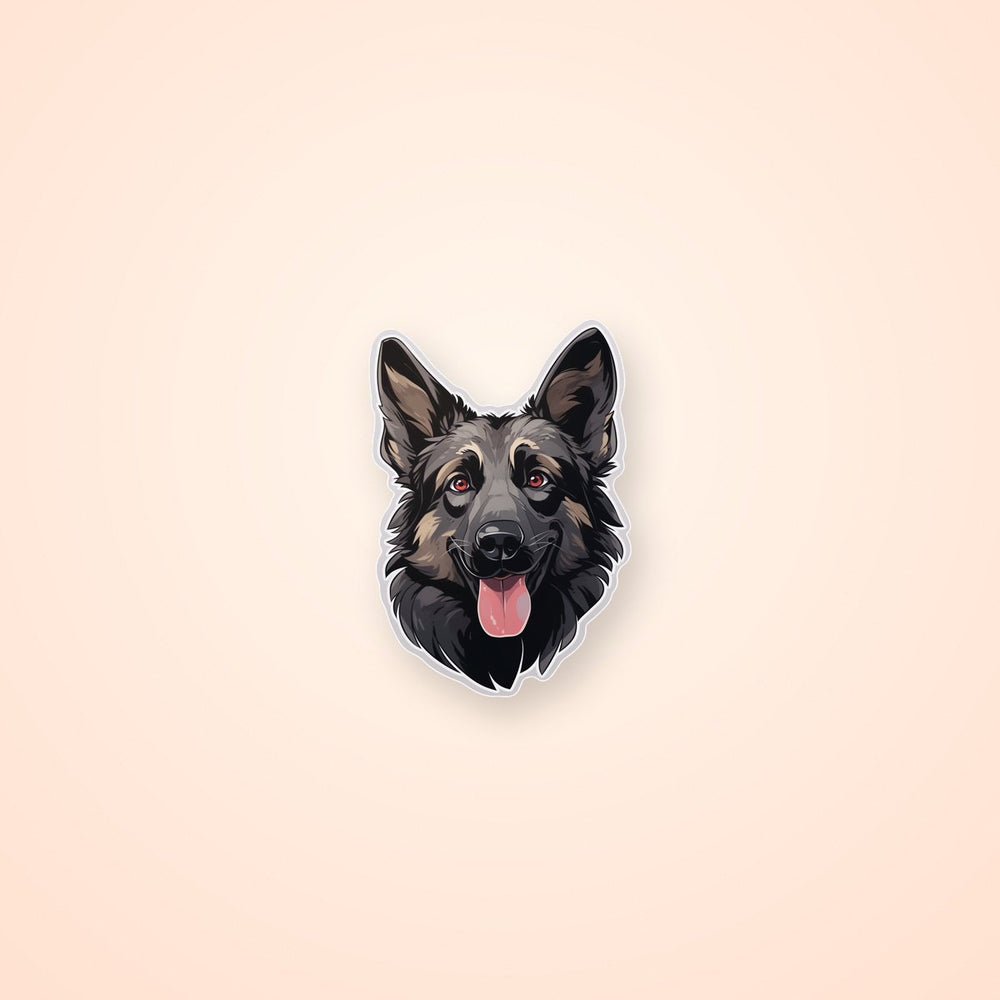 Aesthetic German Shepherd Sticker