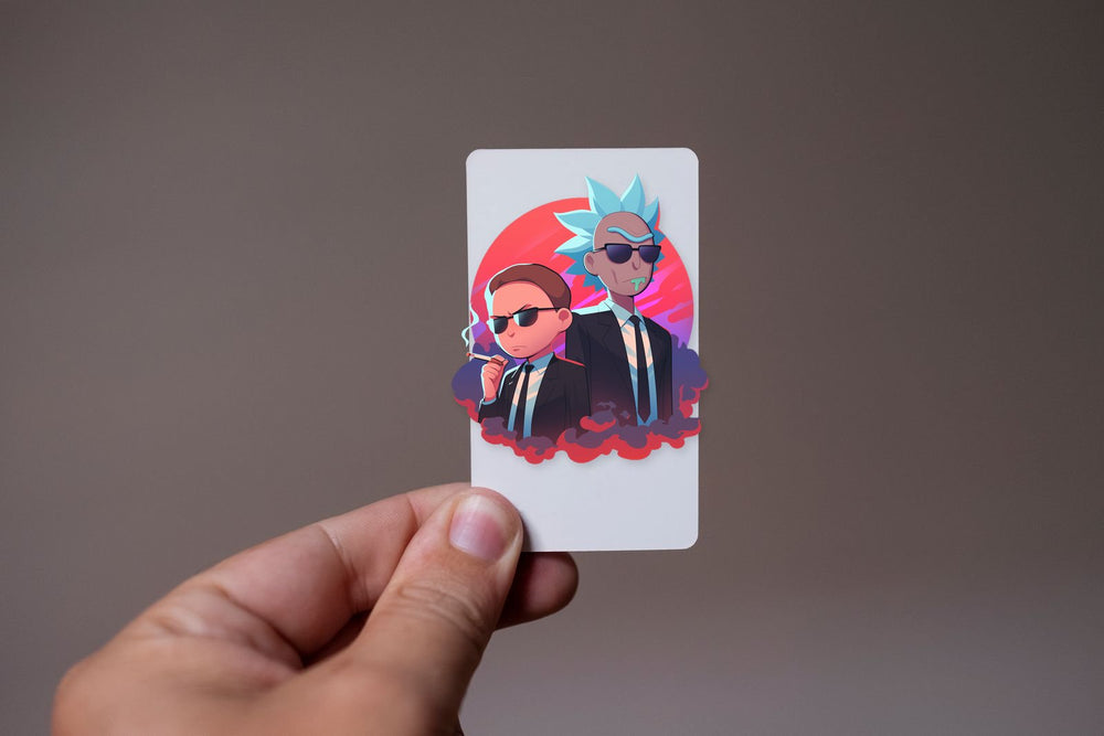 Rick and Morty Cool Suits Sticker