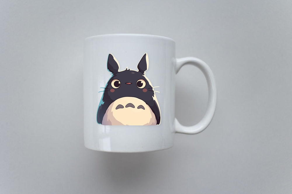 Totoro Cute Anime Face Sticker