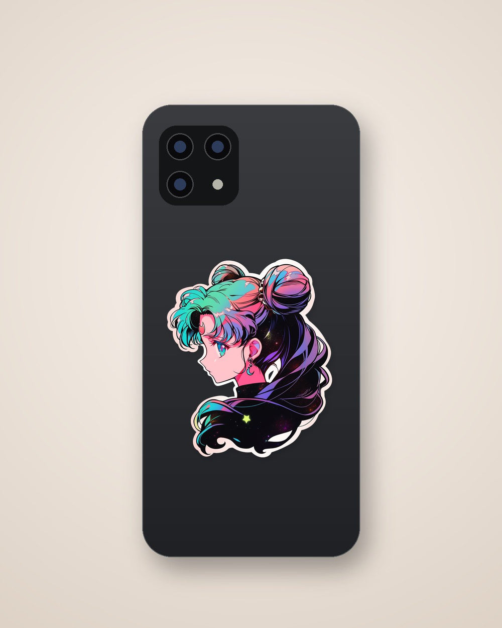 Wondrous Side Profile Sailor Moon Sticker