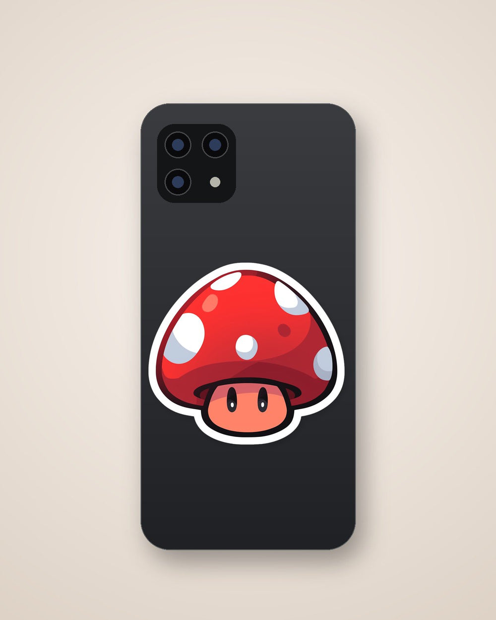 Mario Super Mushroom 2D Sticker