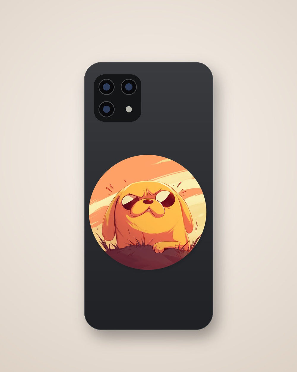 Adventure Time Jake the Dog Clipart Sticker