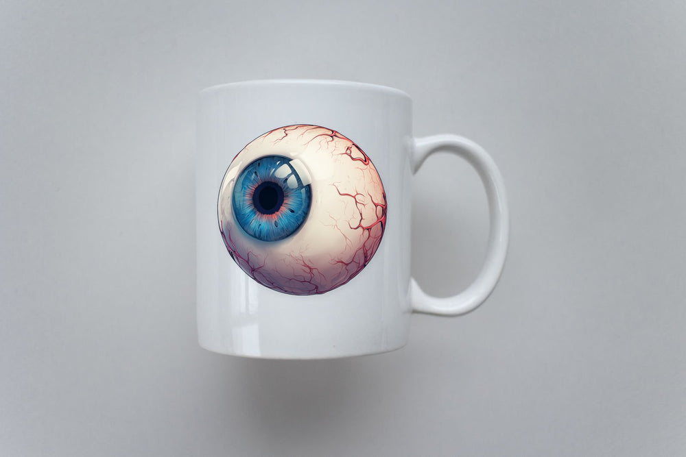 Creepy Blue Eye Sticker